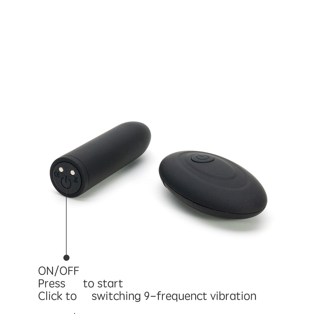 Obisidian Remote Control Bullet Vibrator