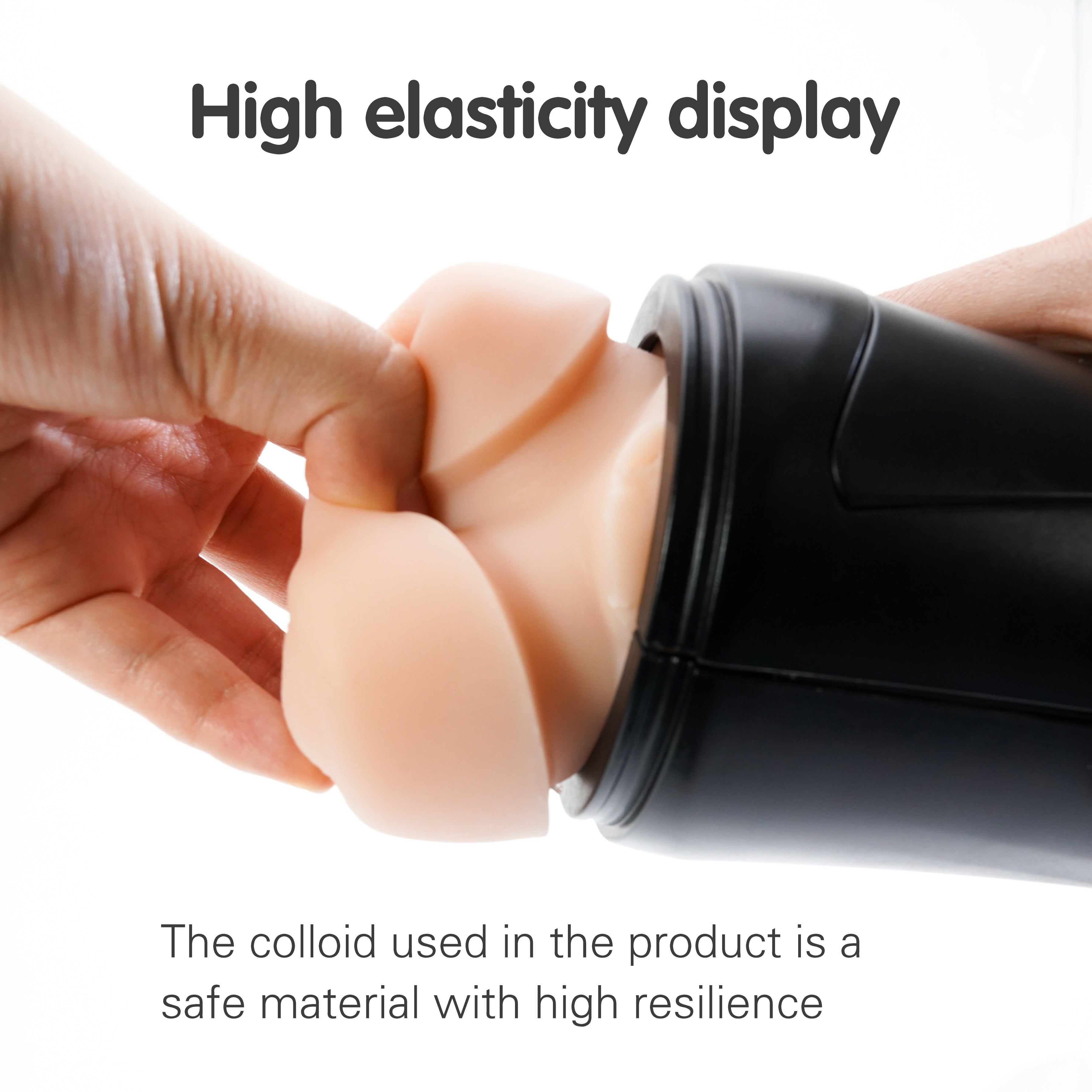 Yasso Luxury Male Masturbator elasticity, safe material