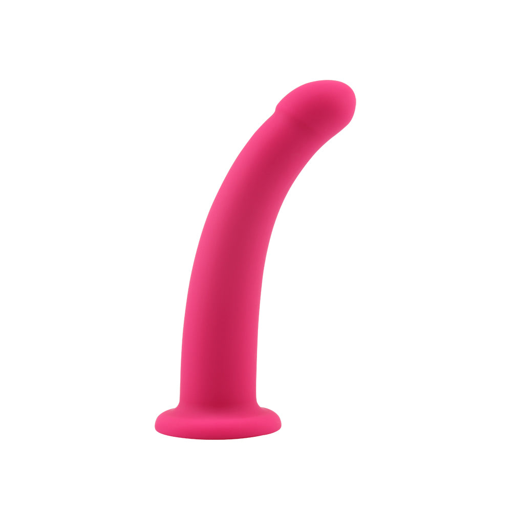 7-inch Bend Over Pink Dildo