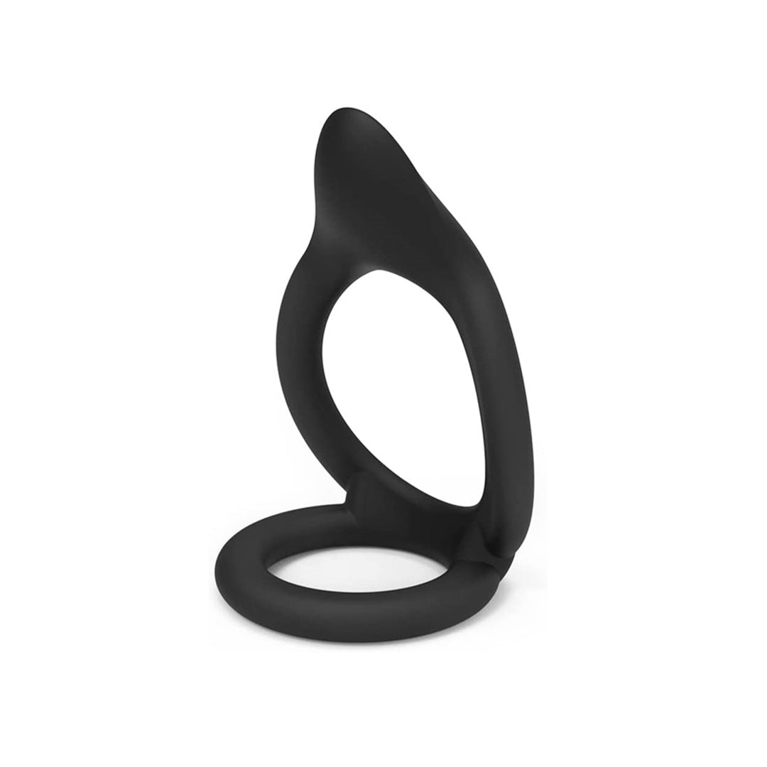 Shadow Silicone Ball Cock Ring