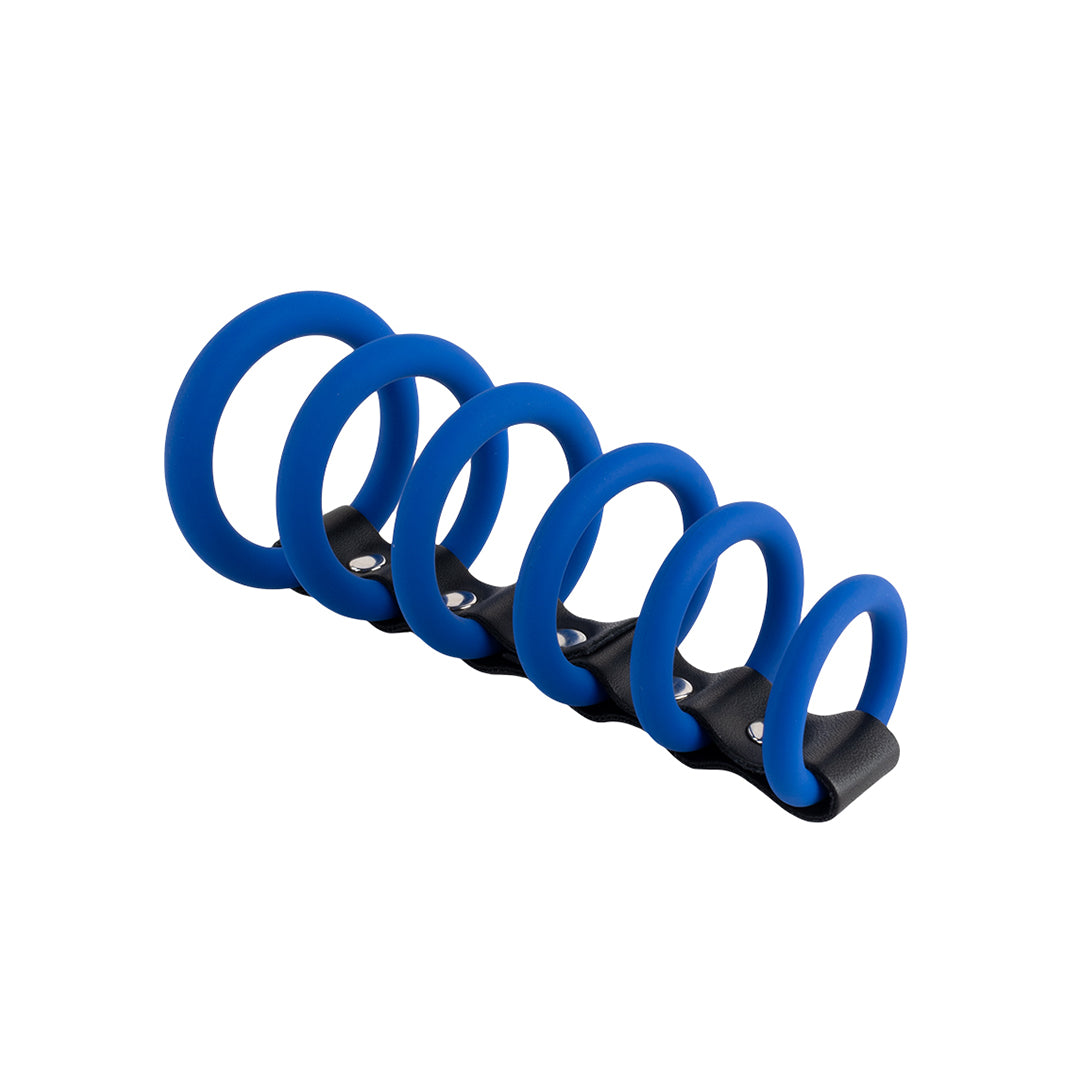 Six Link Silicone Cock Ring