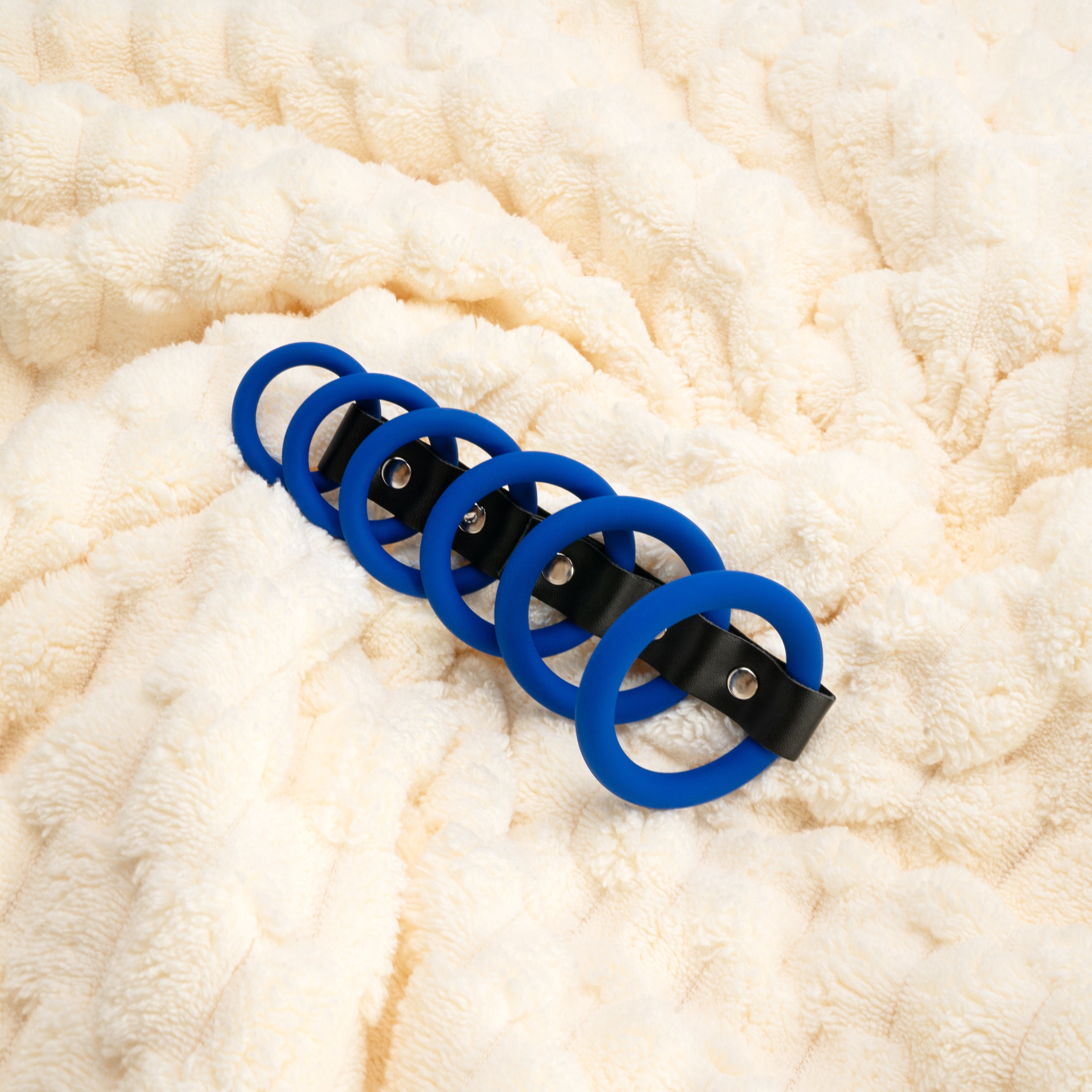 Six Link Silicone Cock Ring