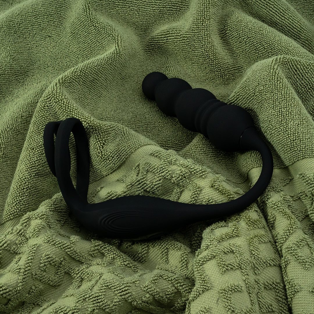 PulseHook Remote Control Thrusting Prostate Massager Cock Rings Vibrator