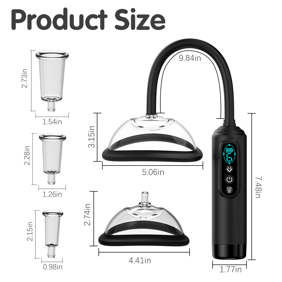 Aero Tip Nipple Beginner Clit Suction Vibrator Kit