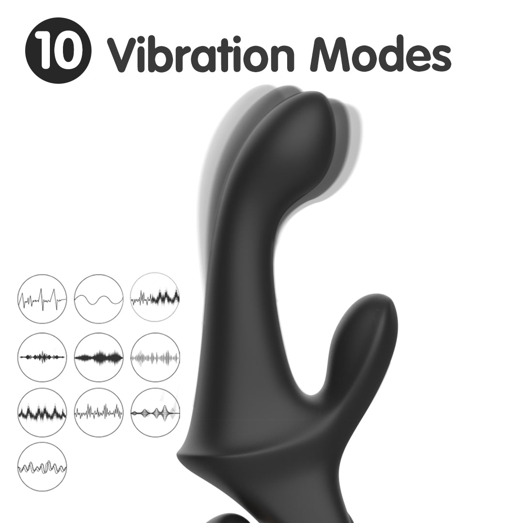 Eclipse Rabbit Vibrator with 10 vibration modes