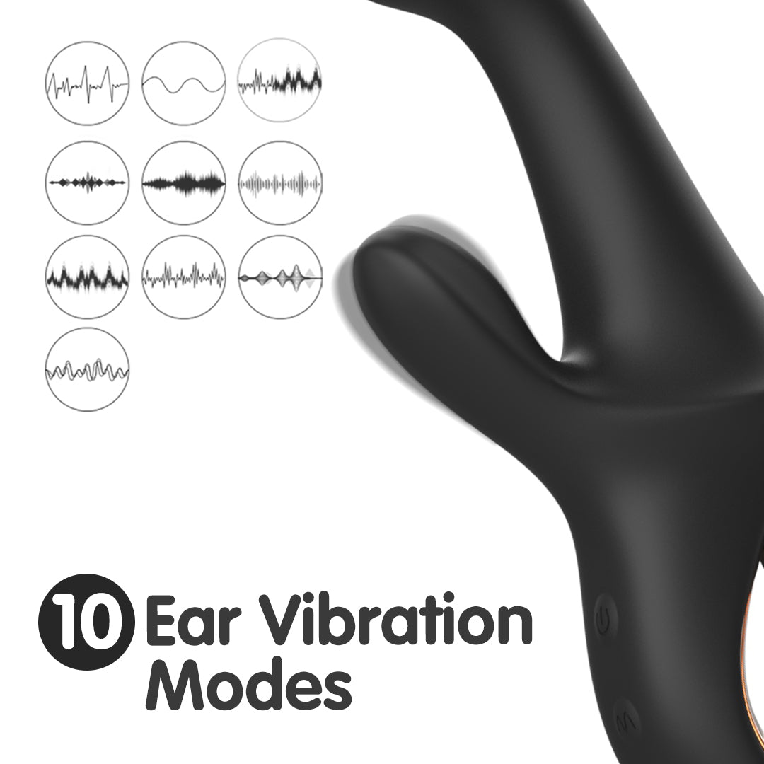 Eclipse Rabbit Vibrator with 10 Vibration Modes