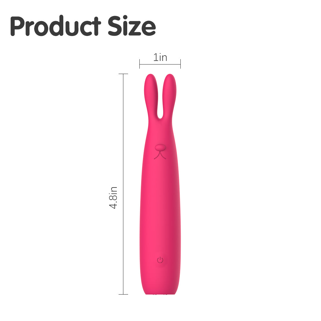 Bunny Kiss Mini Rabbit Ear Vibrator