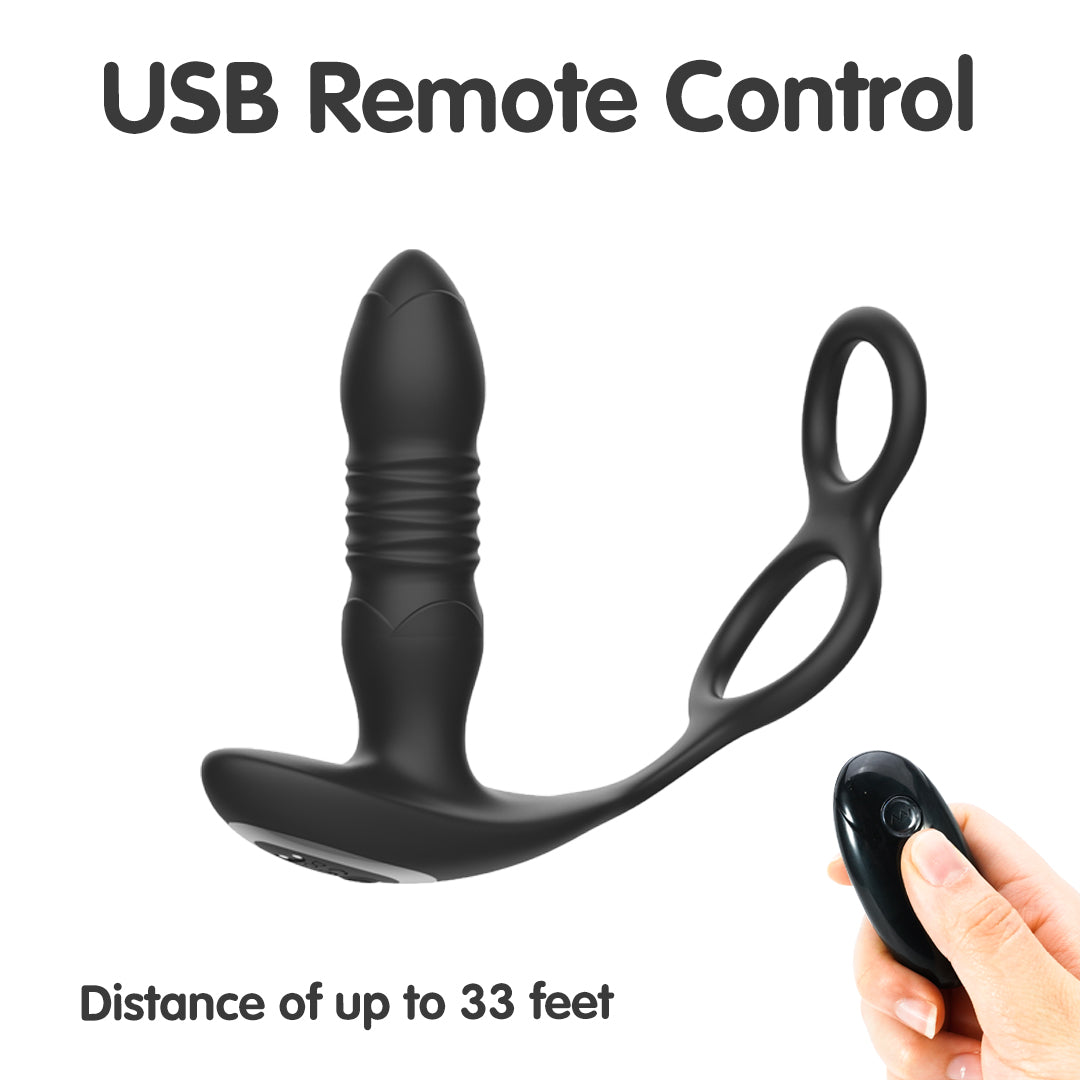 InnerGlo Rechargeable Prostate Massager with Remote