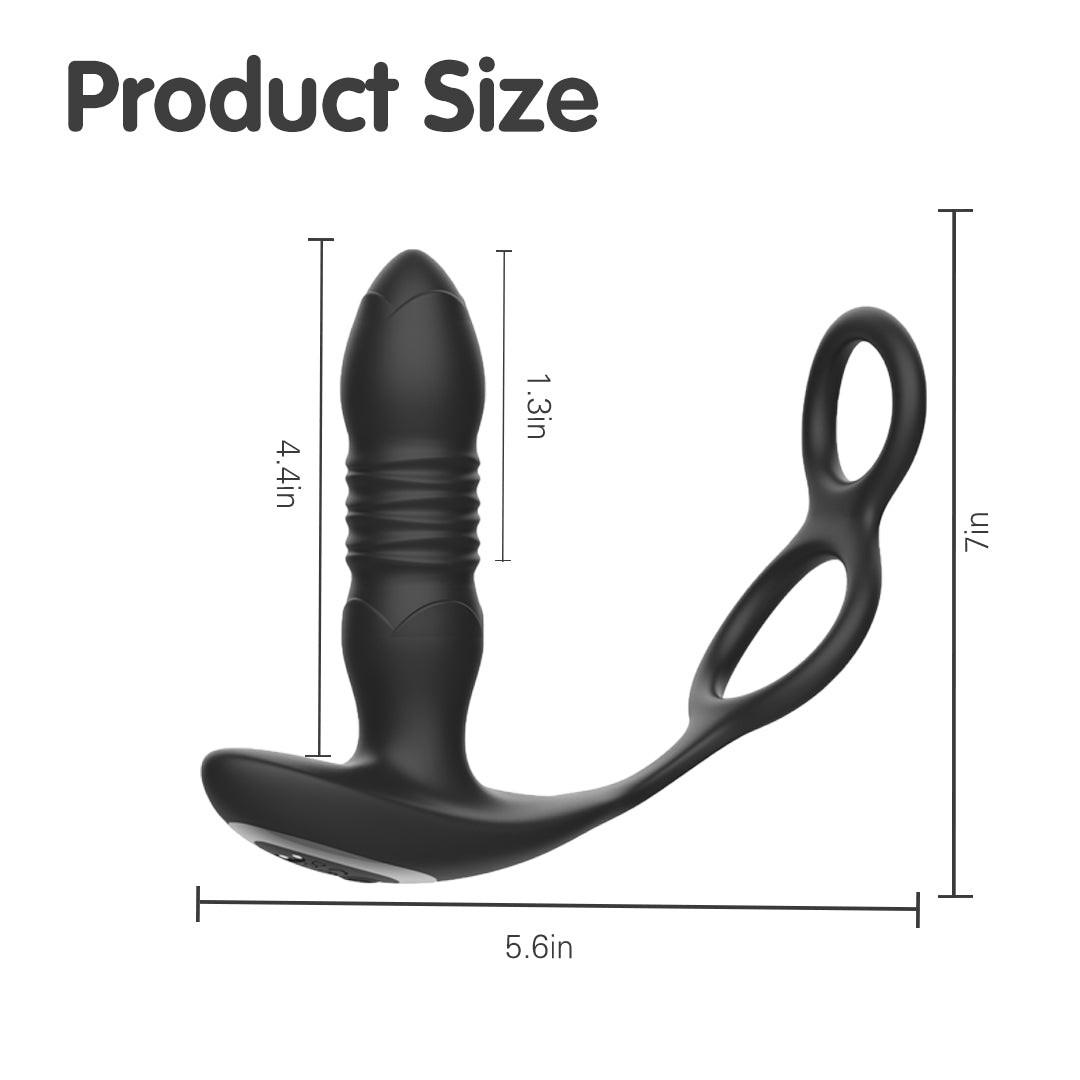 InnerGlo Prostate Massager dimensions and size