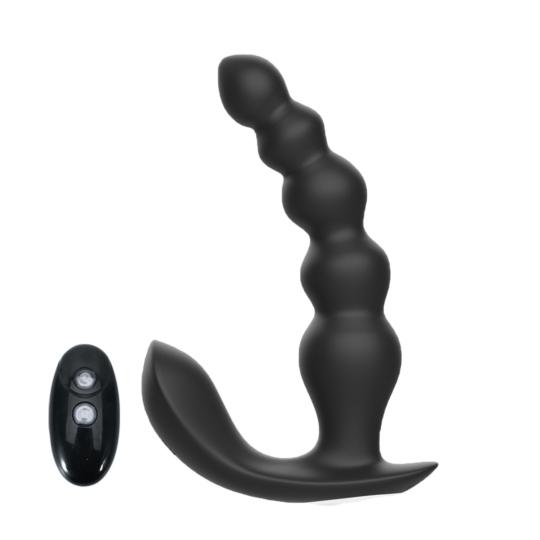 Rechargeable remote control prostate massager for couples play