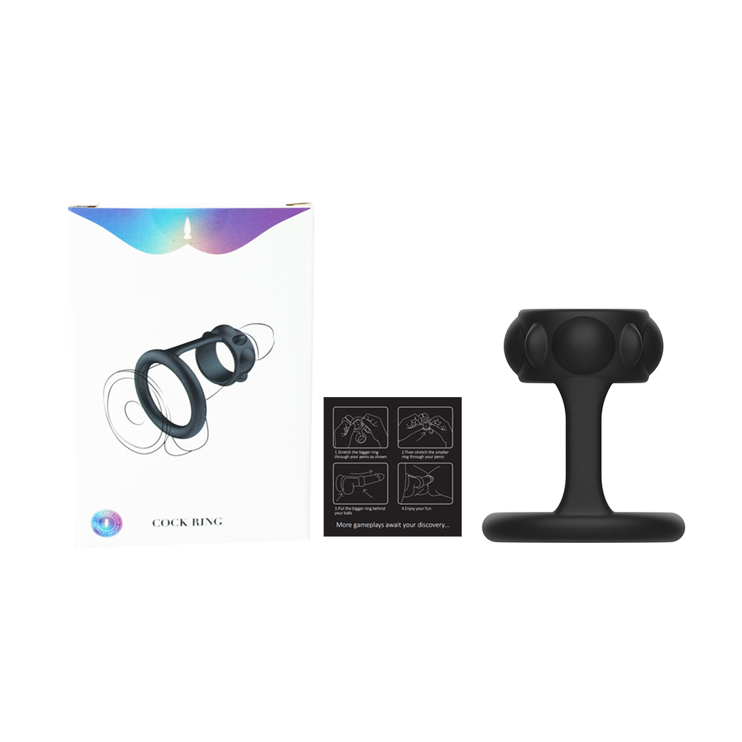 FitFlex penis ring product and usage instructions