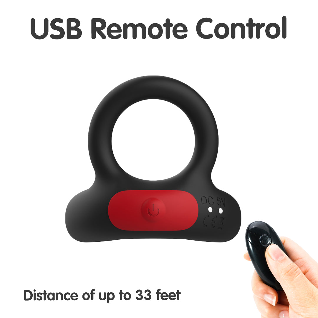PulseLoop Cock Ring with Remote Control