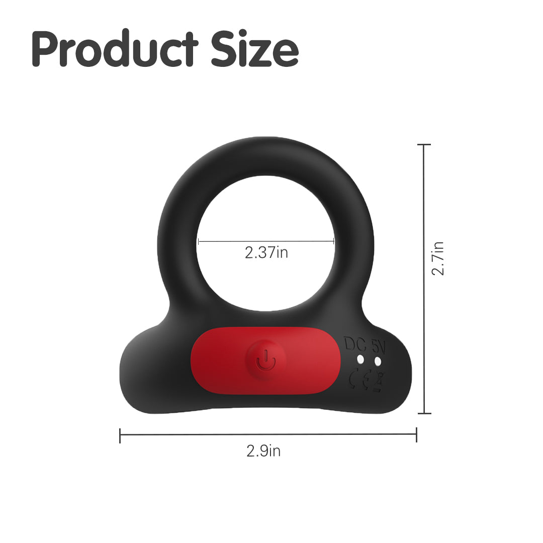 PulseLoop Cock Ring Product Dimensions