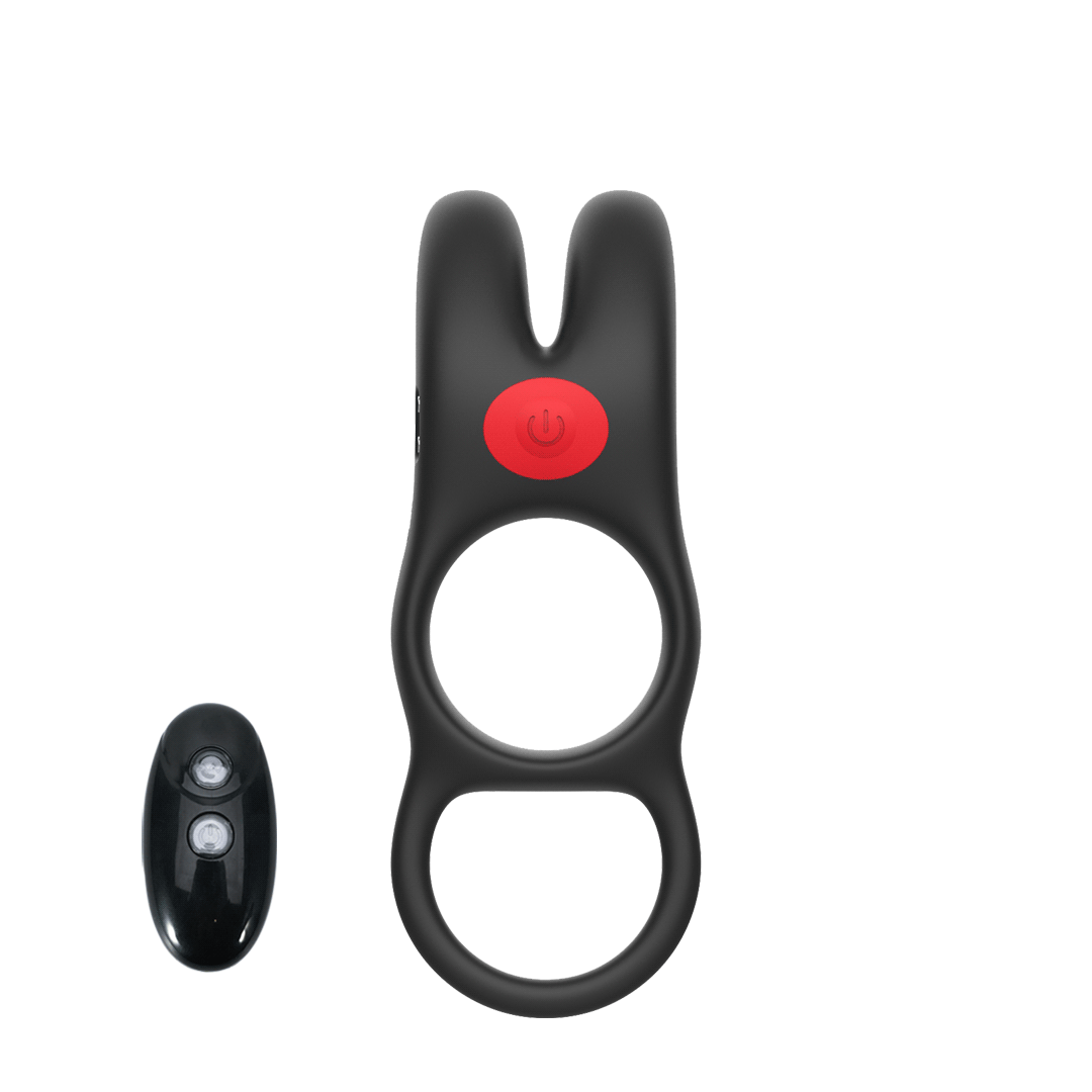 Vibrating Rabbit Cock Ring | 10 Pleasure Modes