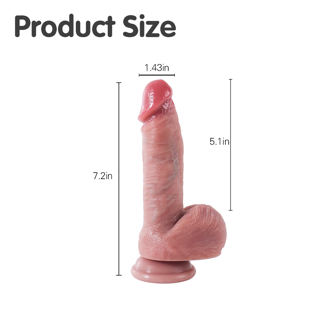 Eclipse Sensation Classic Dildo - Product dimensions