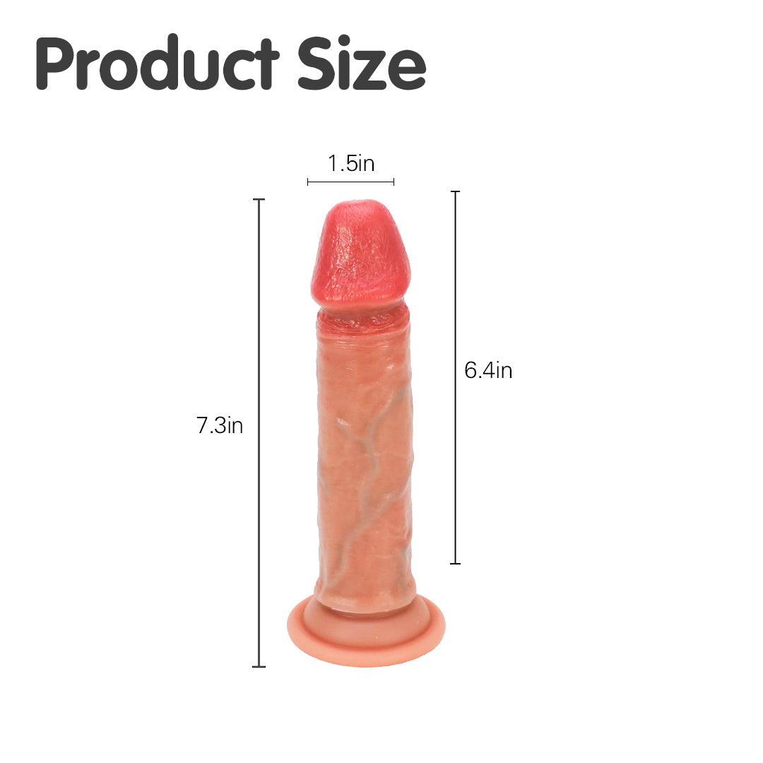 Eclipse Sensation Classic Dildo - Product Size and Dimensions