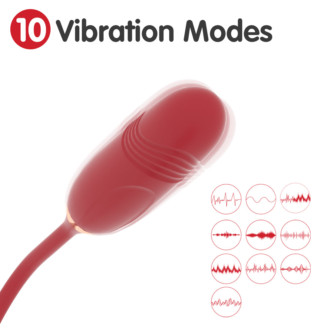 Vibrador lingual 2 en 1 Lip Tease