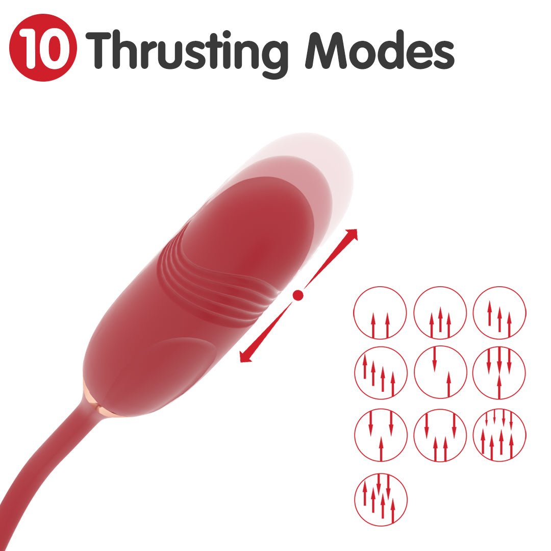 Vibrador lingual 2 en 1 Lip Tease