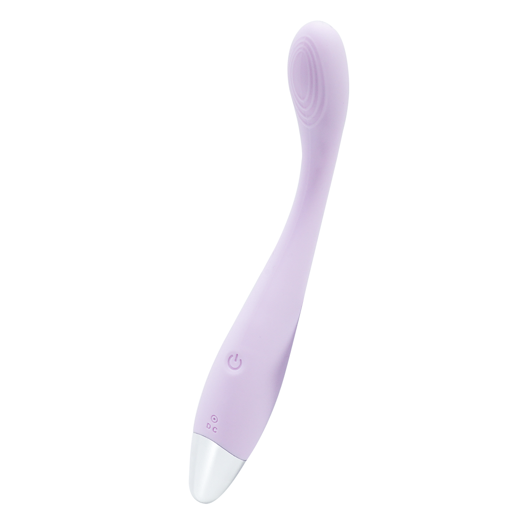 Purple G-spot vibrator for enhanced pleasure