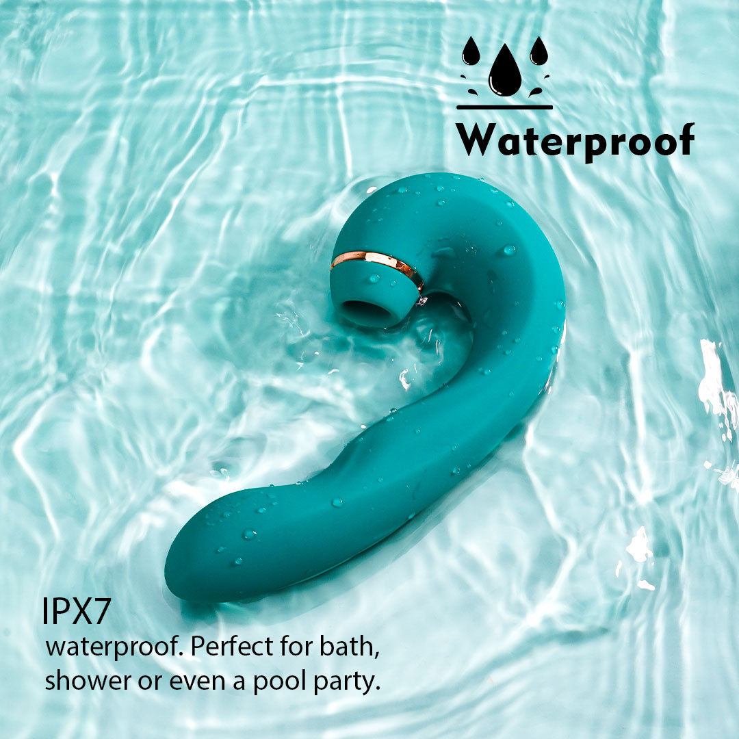 Waterproof Mappy Hour vibrator for bath or shower use