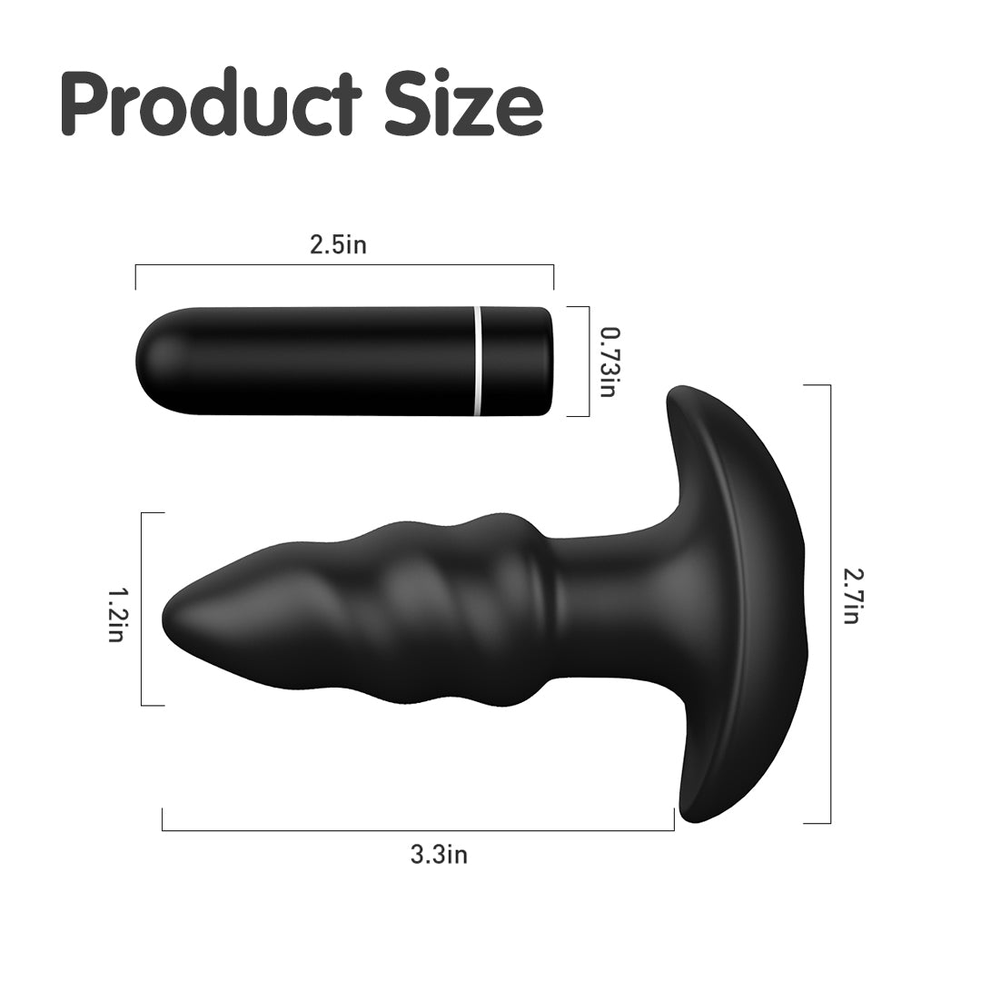 Love Earrow Butt Plug Dimensions