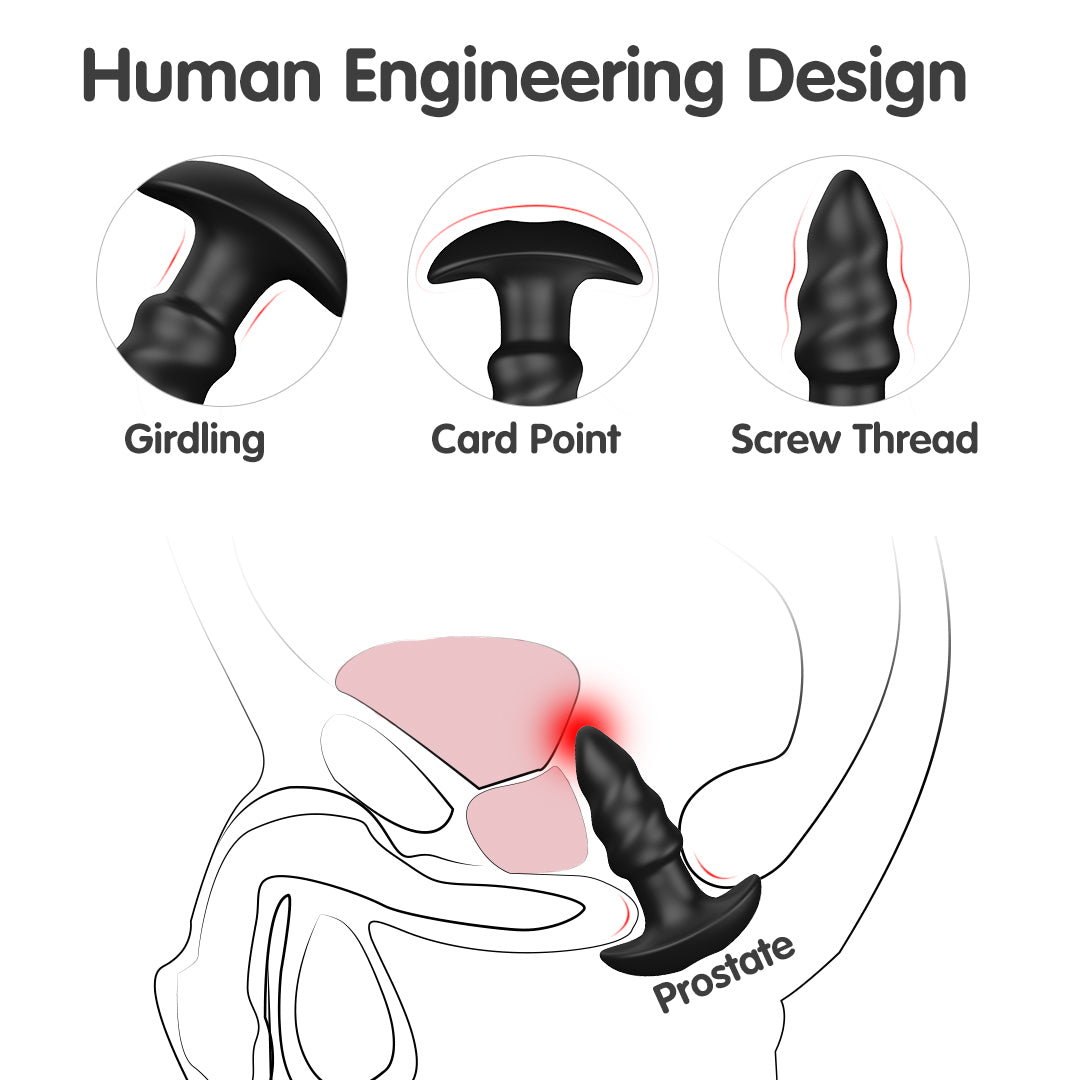 Love Earrow butt plug Human Engineering Design diagram