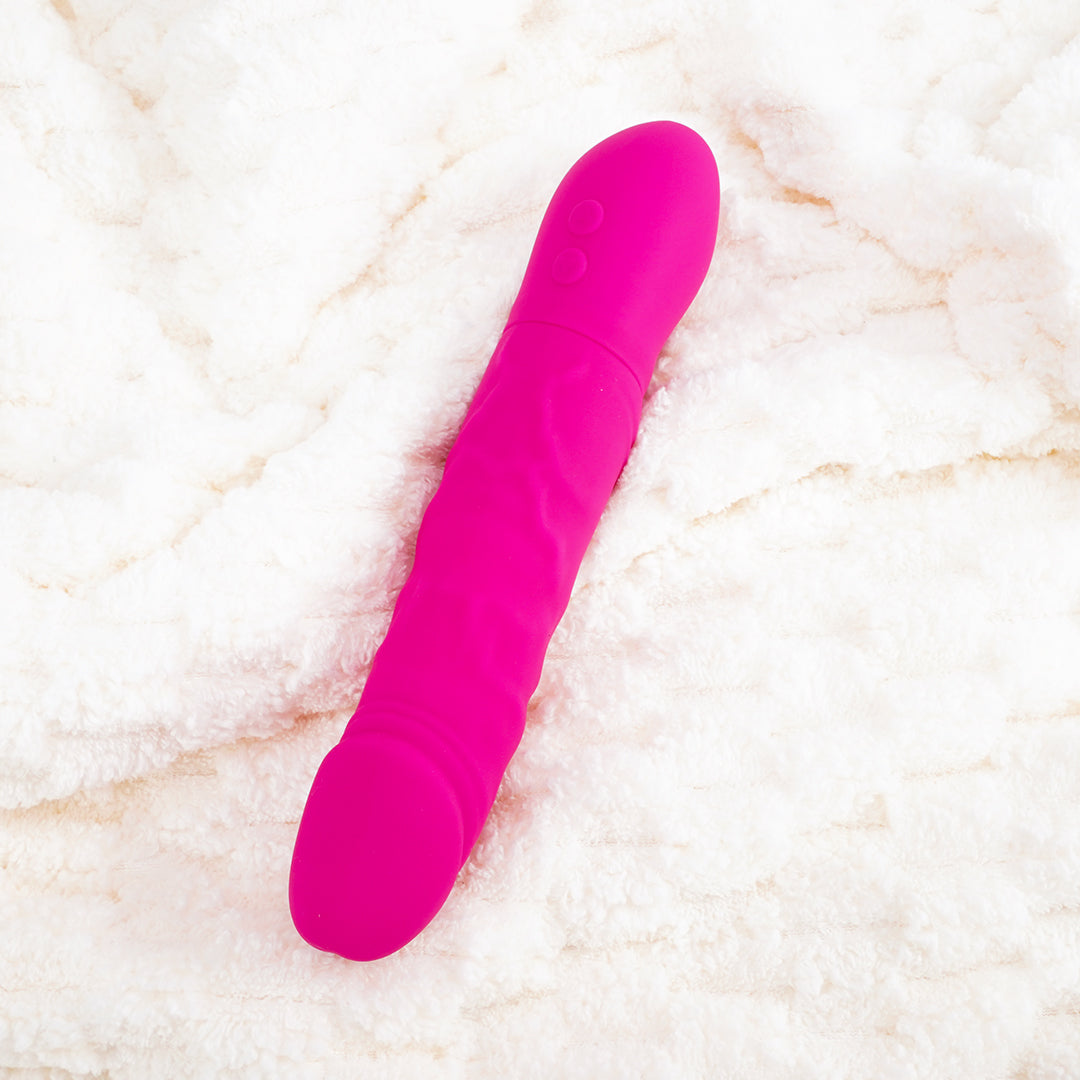 Realistic pink dildo for sensual pleasure