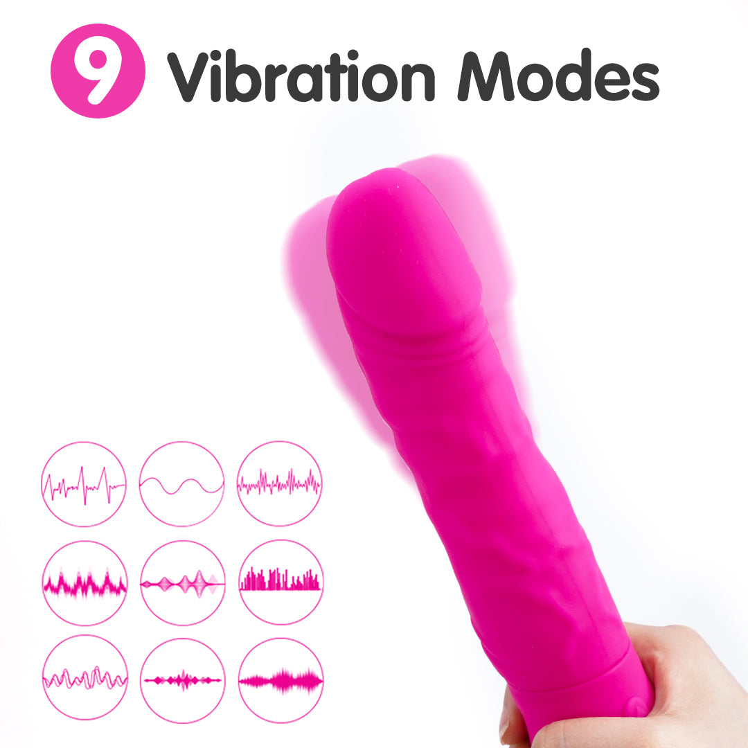 KING-2 Dildo with 9 Vibration Modes