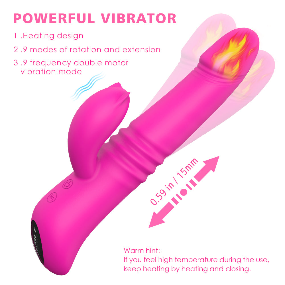 Kaya Thrusting G-spot Rabbit Vibrator