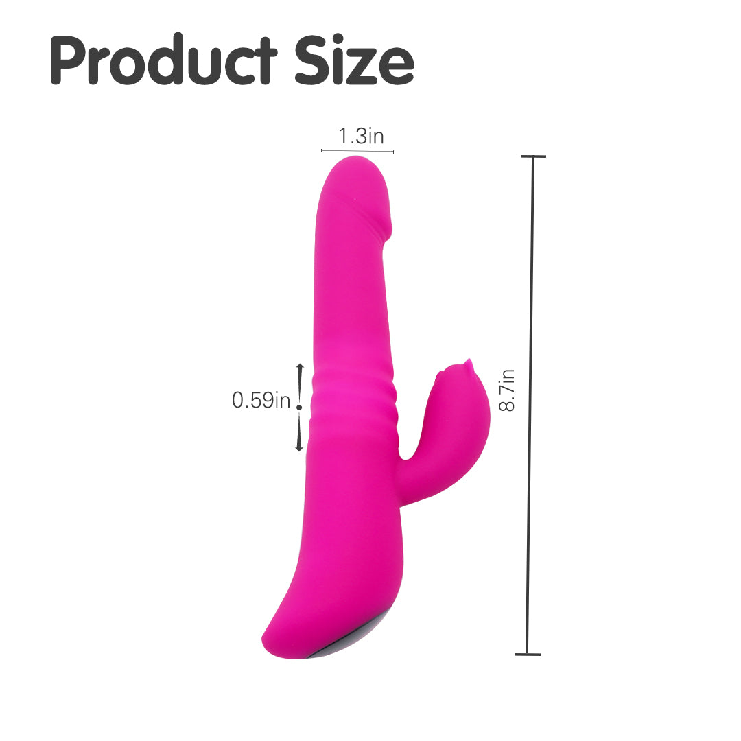 Kaya Rabbit Vibrator product dimensions