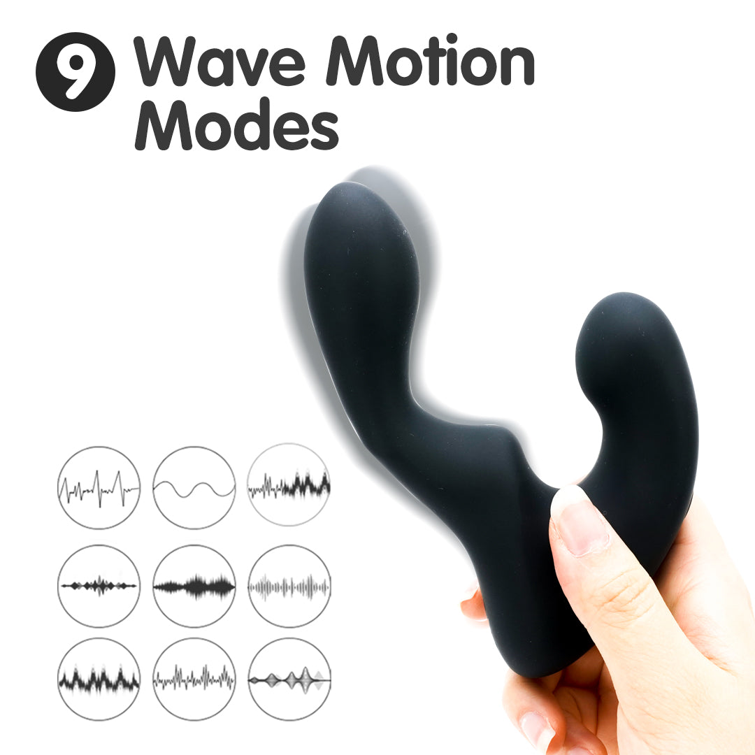 LANDYS-RCT Prostate Massager with 9 Wave Motion Modes
