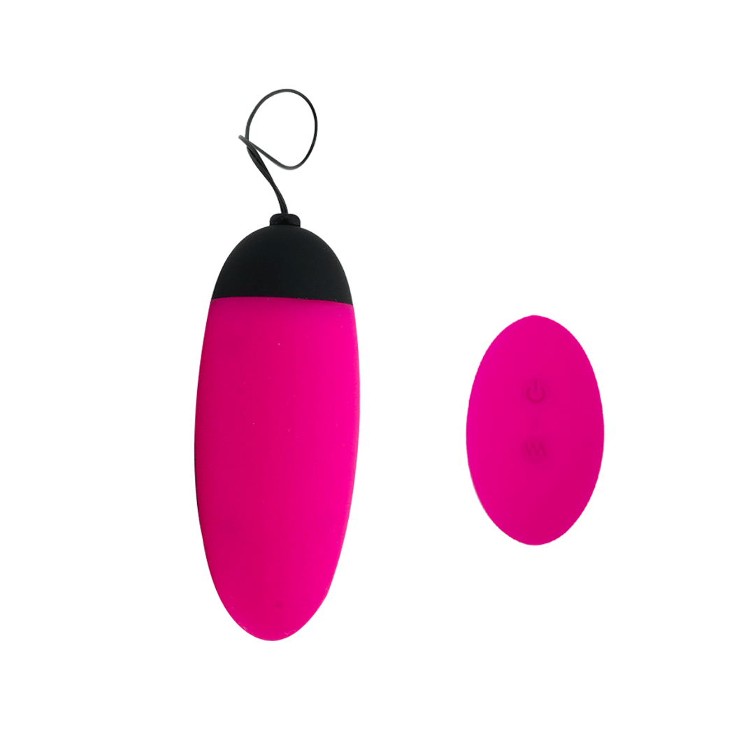 Amanda Rechargeable Remote Control Love Egg Vibrator - Handsfree Adult Toy