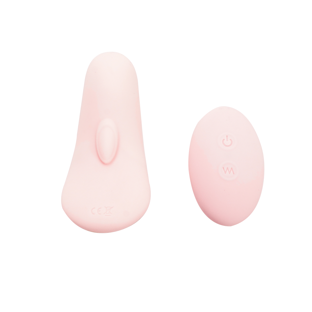 Wing Rechargeable Remote Control Love Egg Vibrator, pink sex toy