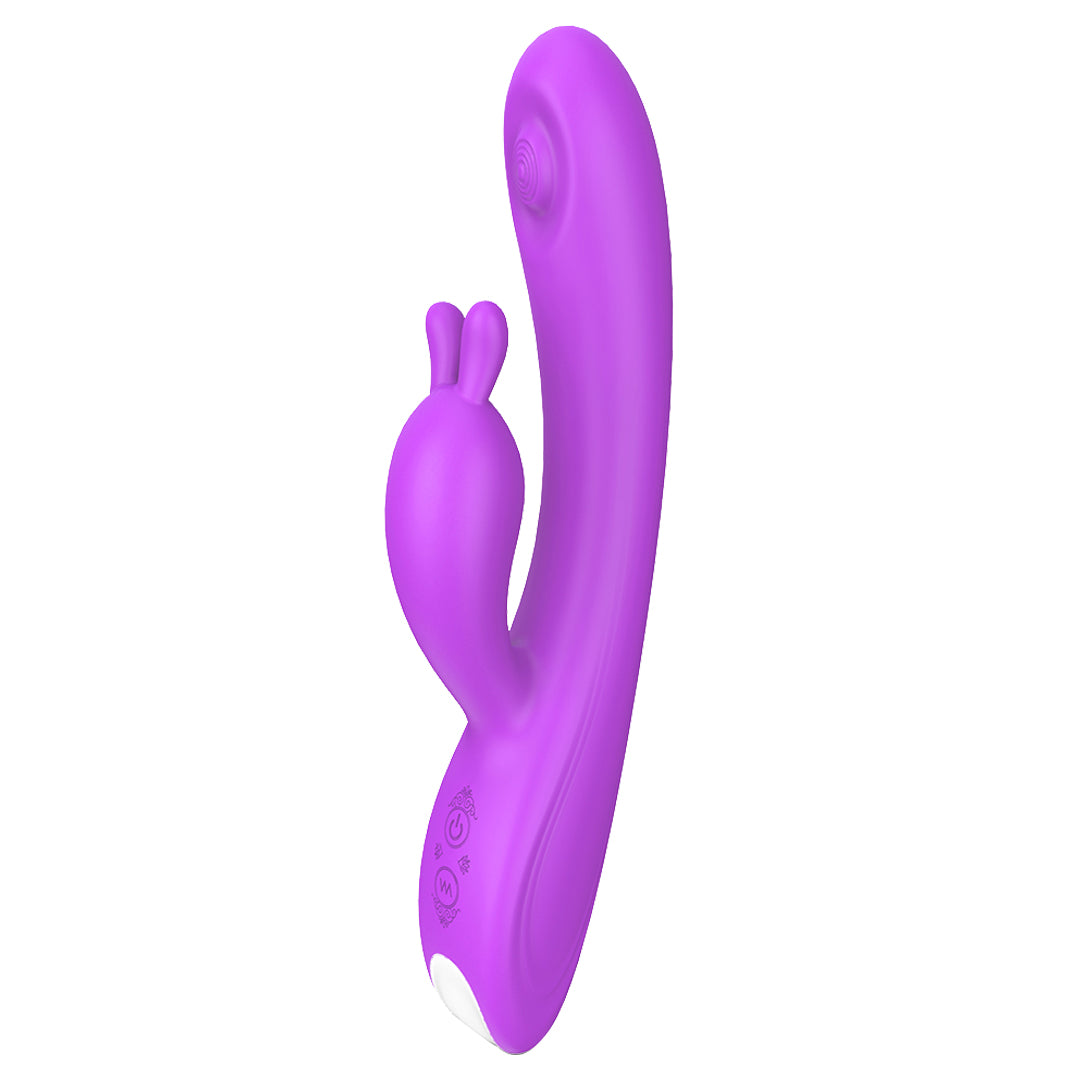 Purple Rabbit Vibrator with bunny ears