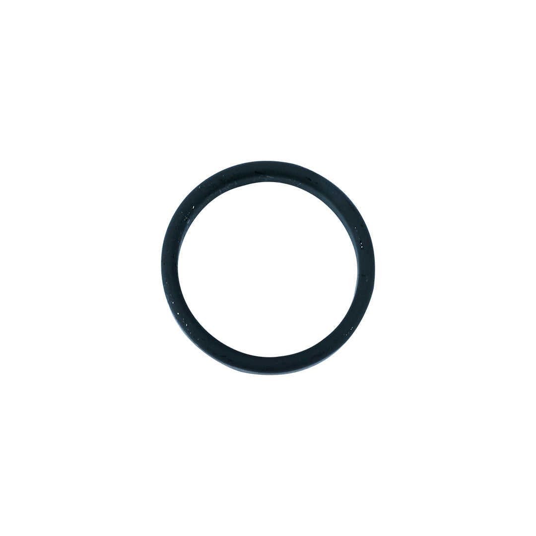 Black silicone cock ring