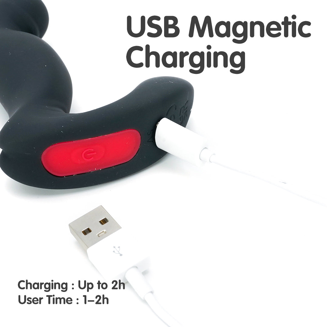 JIGGLE-RCT Prostate massager USB magnetic charging