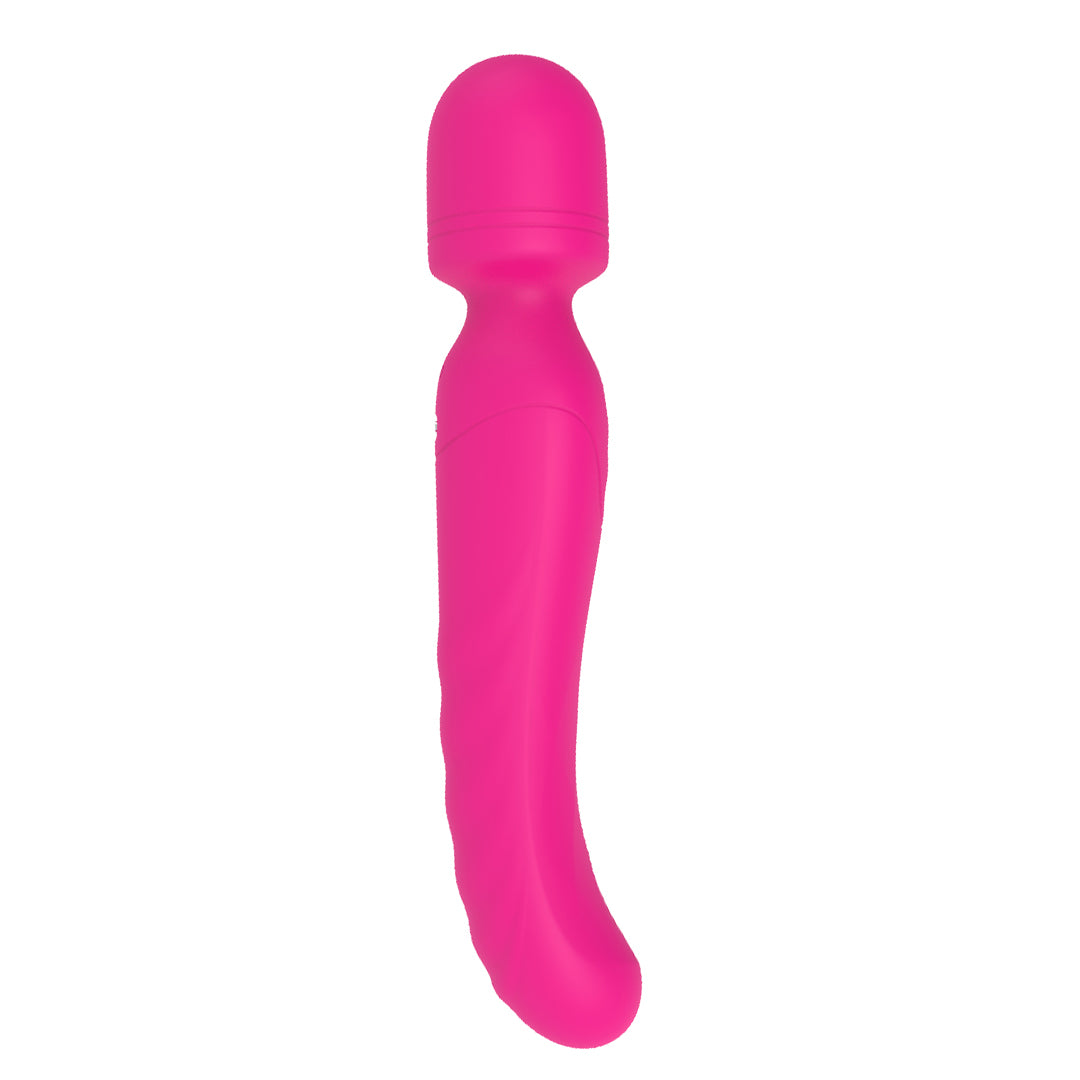 Pink IRIS Wand Massager Vibrator