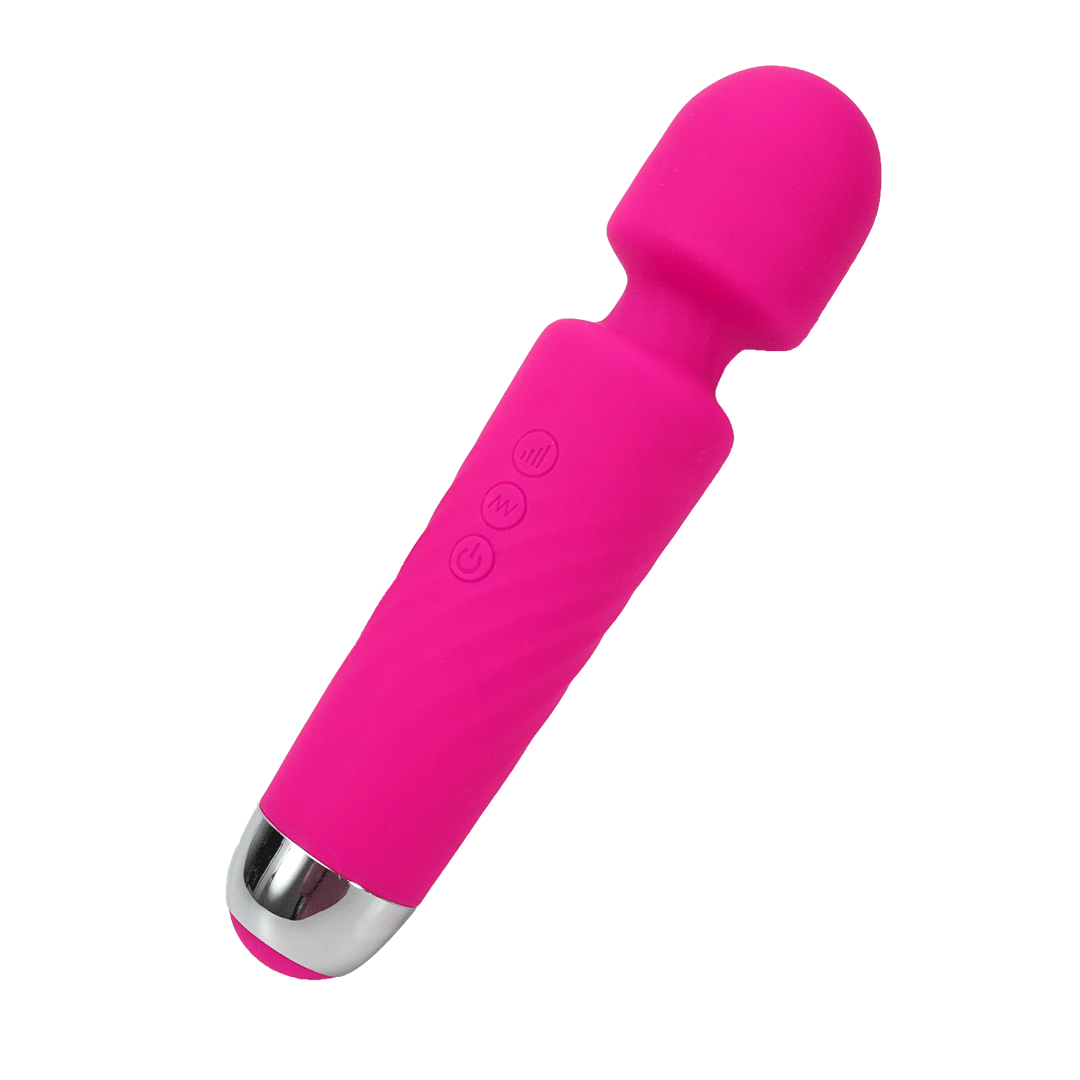 sexspielzeug massage Pink Silicone Massage Wand