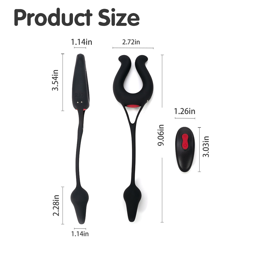 Nicole-RCT Cock Ring and Butt Plug Product Size Chart