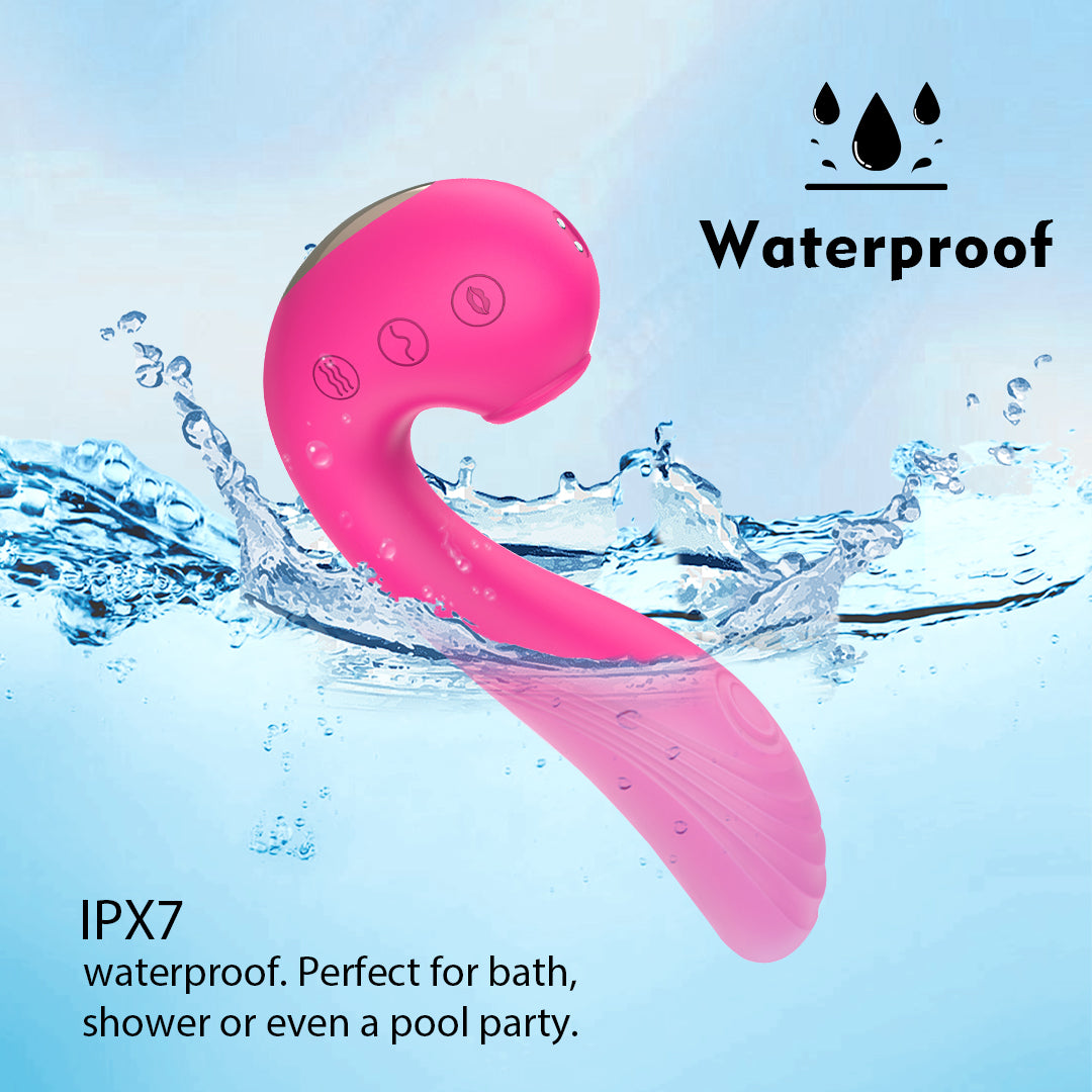 Angel's Wings 3-in-1 Slap Suction Vibrators