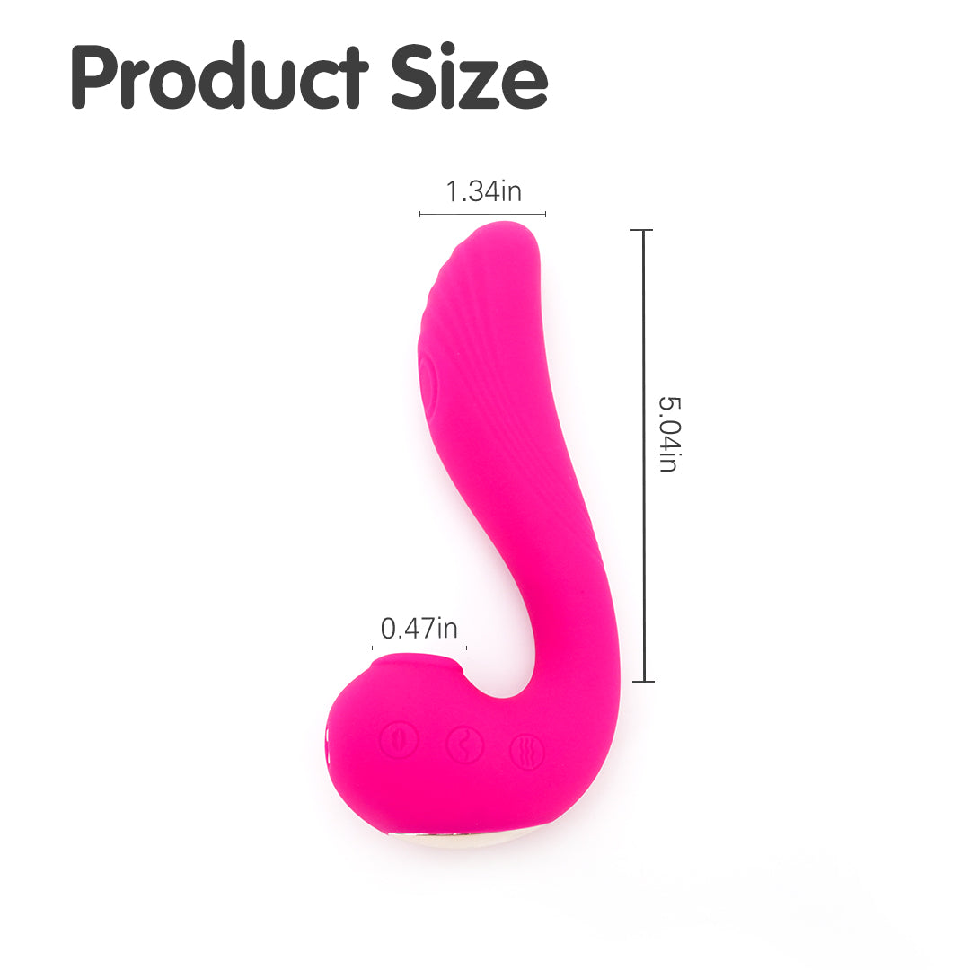 Angel's Wings Vibrator product size and dimensions