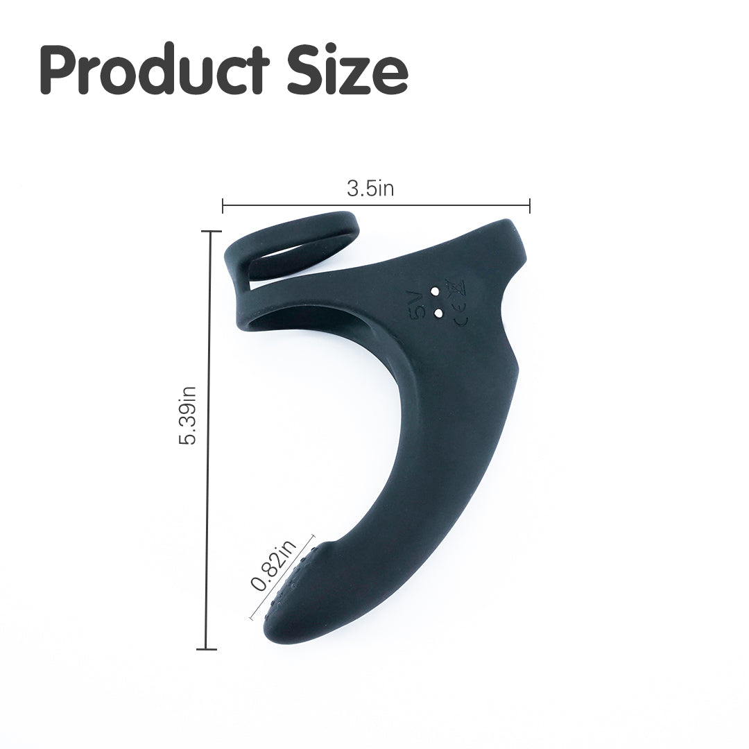 G-Finger Anal Massage Plug Vibrator size guide