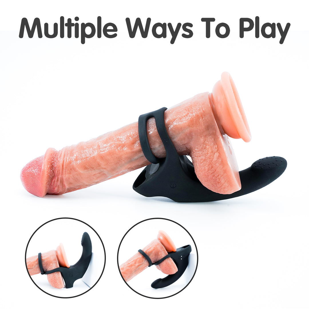 G-Finger anal massage plug and penis, multiple ways to play