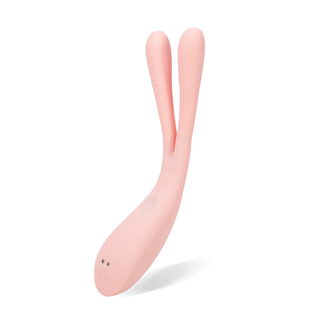 Pink Jade Rabbit Vibrator for clitoral stimulation