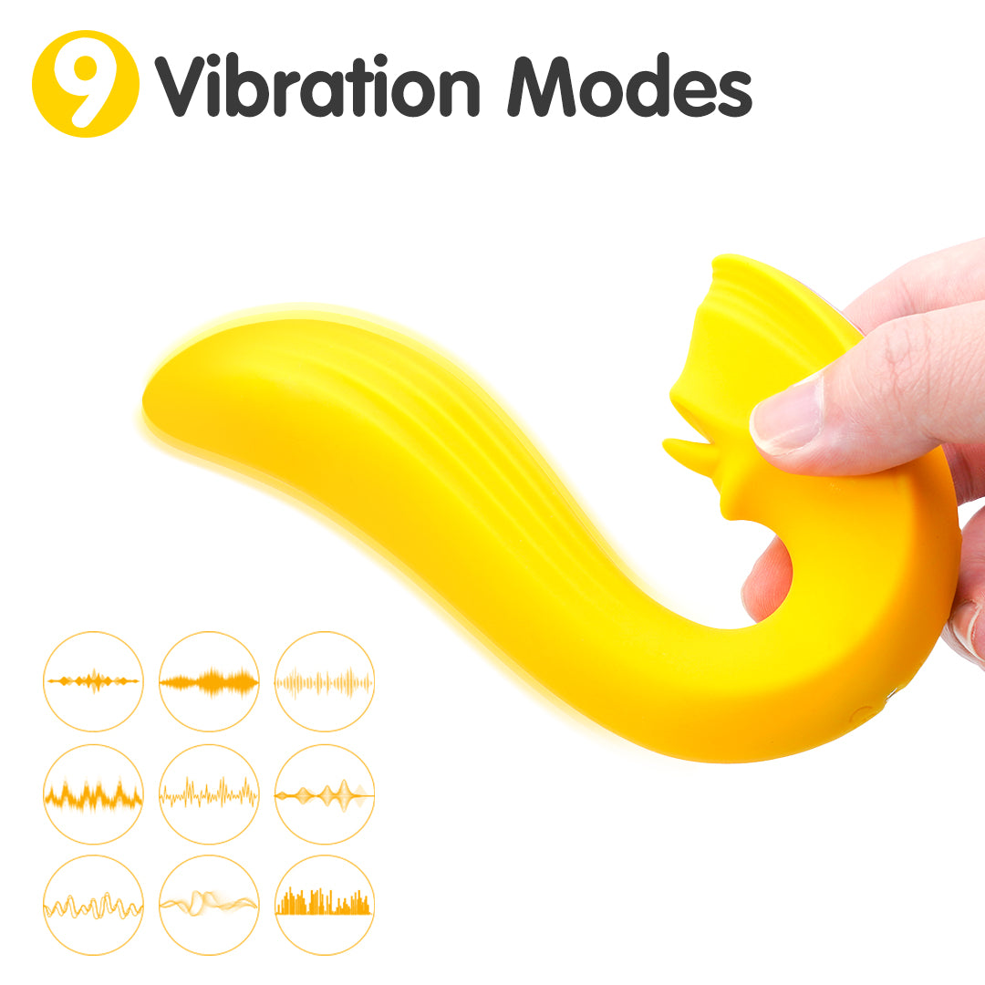 Velvet Kiss Licking Clitoral Vibrator