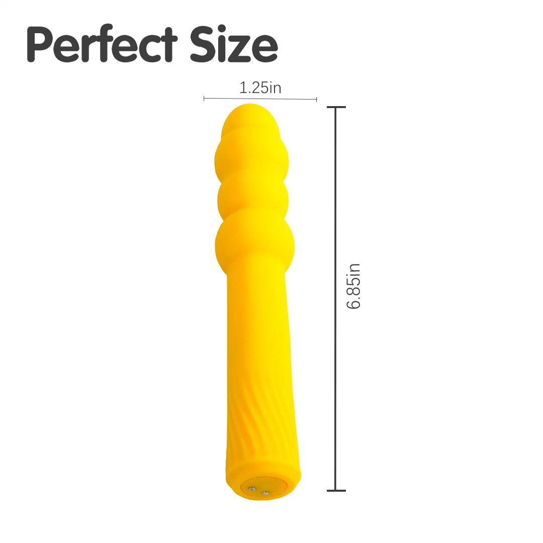 East Pear G Spot Anal Beads Vibrator