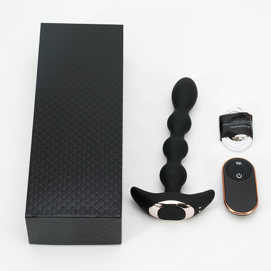 Austin-Rct Prostate Massager with remote and charging cable