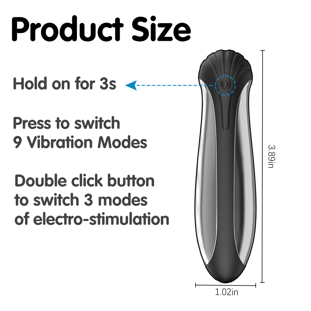 Burst Core Electric Bullet Egg Vibrator