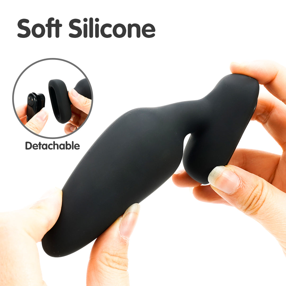 Visual Rivet Butt Plug - Detachable and Soft Silicone