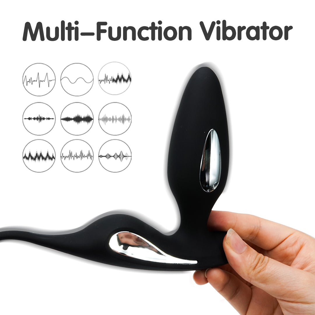 Multi-Function Vibrator, butt plug, 9 vibration modes